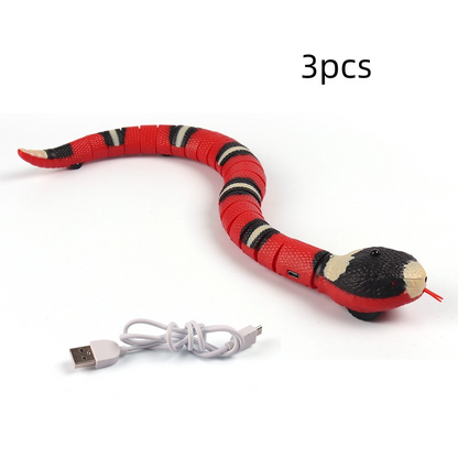 USB Smart Sense Pet Interactive Snake Toy