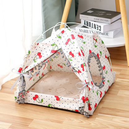 Cat Tent with Bed