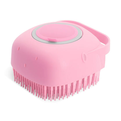 Dog Cat Soft Silicone Shampoo Massage Brush