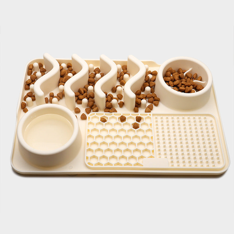 Dog Silicone Multifunctional Food Bowl