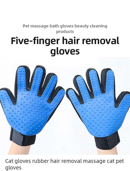 Pet Grooming Gloves - Pet it