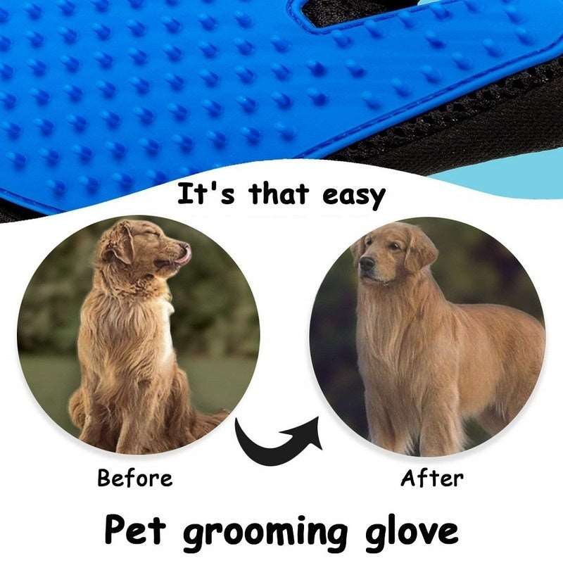 Pet Grooming Gloves - Pet it