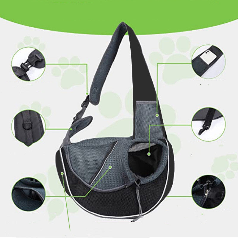 Outdoor Carrying Crossbody Pets Bag