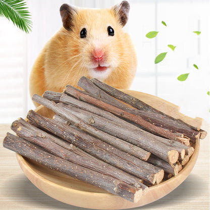 Dried Apple Branches Treats for Hamster Rabbit Chinchilla Sugar Glider