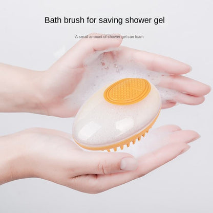 PET SILICONE MASSAGE BATH BRUSH - Pet it