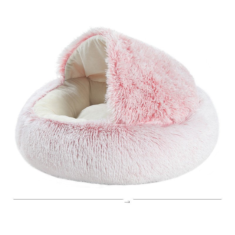 3 in 1 Round Pet Bed and Nest - Pet it