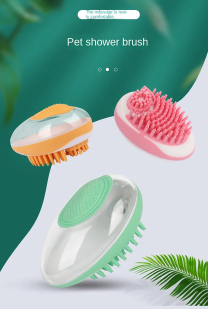 Pet Silicone Massage Bath Brush