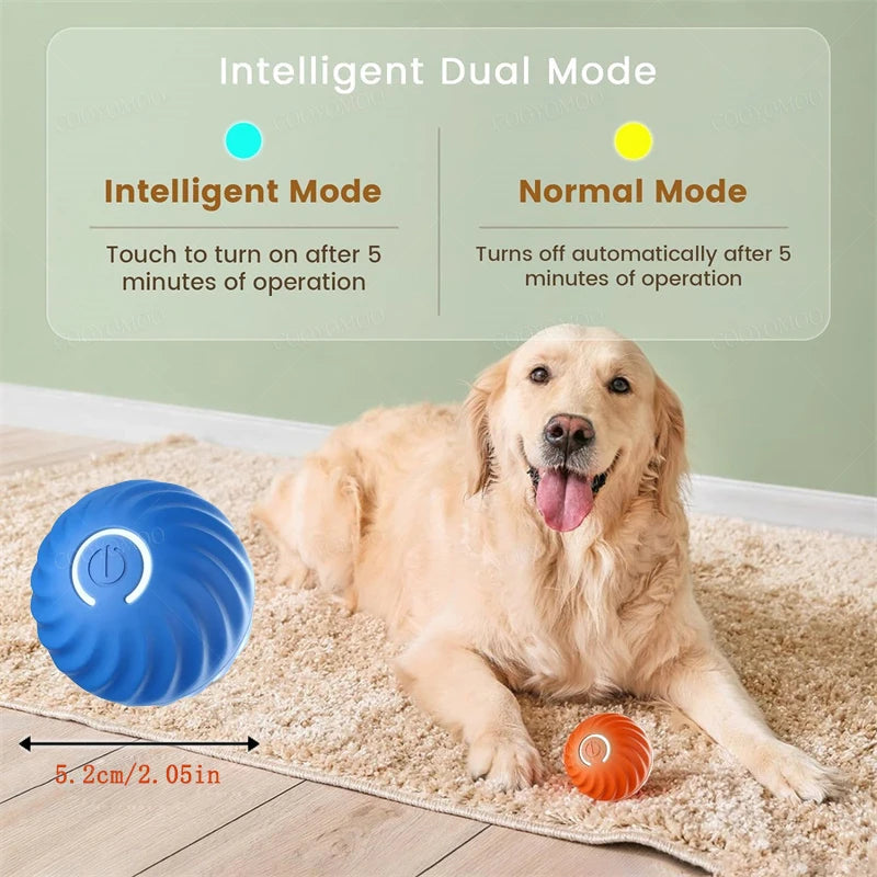 USB Rechargeable Smart Dog Toy Ball ##