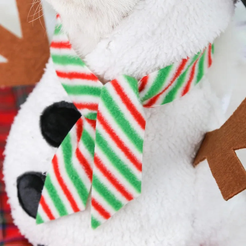 Festive Snowman Christmas Pet Outfit – Warm & Cute Holiday Costume for Dogs & Cats ##