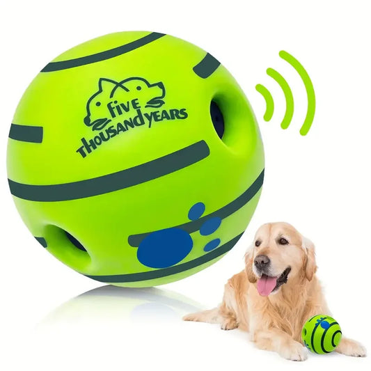 Interactive Wobble Wag Giggle Ball for Dogs ##