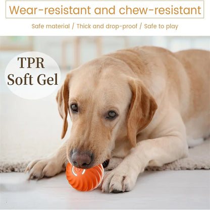 USB Rechargeable Smart Dog Toy Ball ##