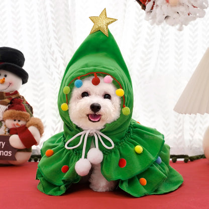 Holiday Pet Cloak - Four Seasons Festive Cape for Dogs & Cats ##