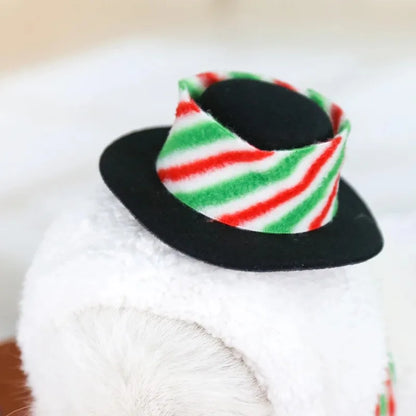 Festive Snowman Christmas Pet Outfit – Warm & Cute Holiday Costume for Dogs & Cats ##