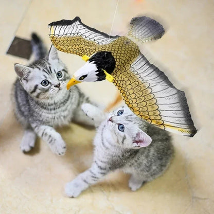 Automatic Bird Simulation Interactive Cat Toy⚡