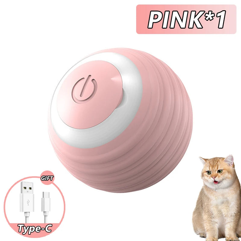 Cat  Automatic Rolling Interactive Ball Toy🎅🌟