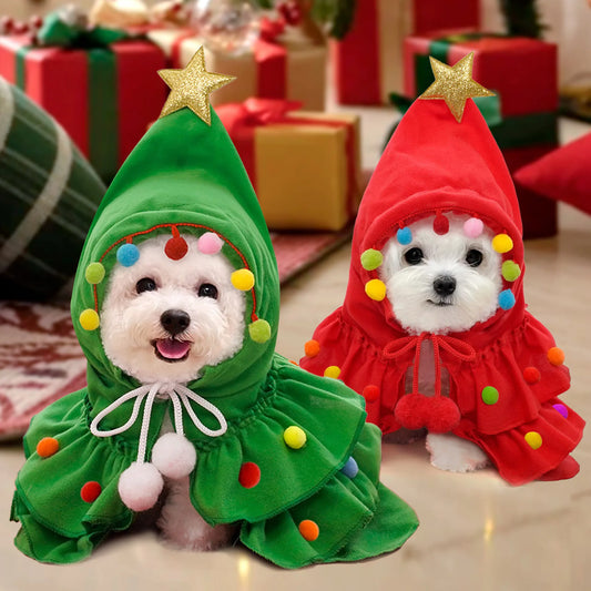 Holiday Pet Cloak - Four Seasons Festive Cape for Dogs & Cats ##