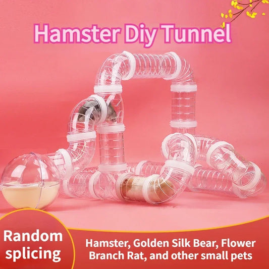 DIY Hamster / Sugar Glider Toy Maze with External Tubes ##