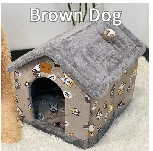 Foldable Dog Cat Kennel