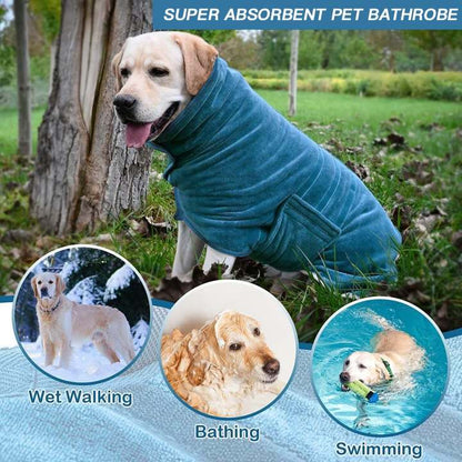 Super absorbent pet bathrobe | 49% OFF🐕‍🦺