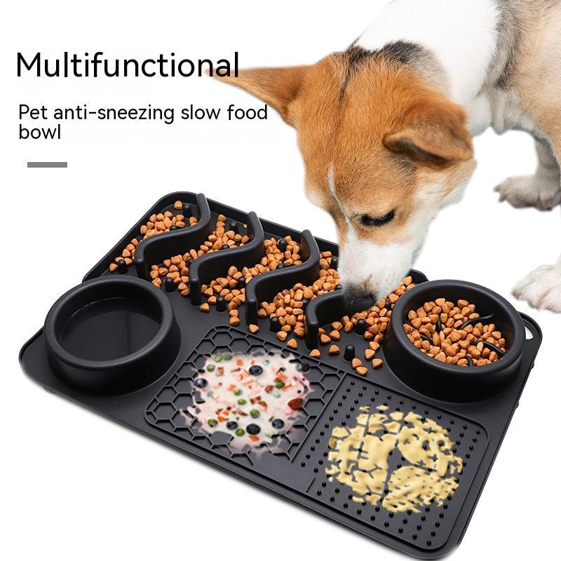 Dog Silicone Multifunctional Food Bowl