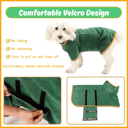 Super absorbent pet bathrobe | 49% OFF🐕‍🦺