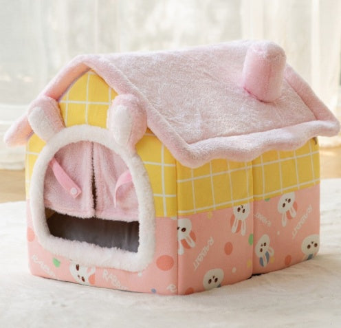 Foldable Dog Cat Kennel