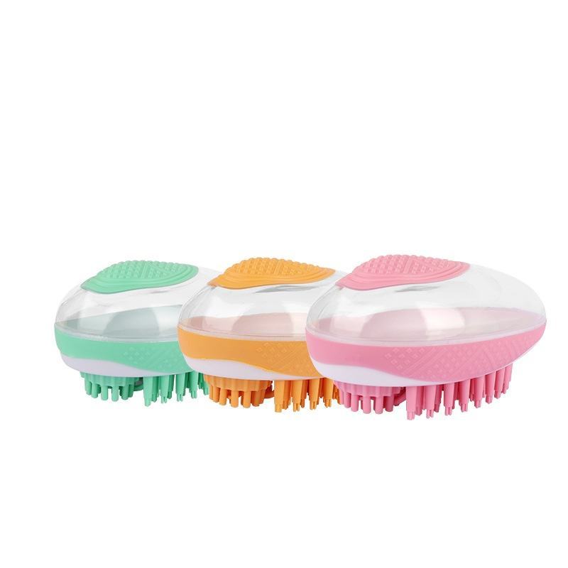 PET SILICONE MASSAGE BATH BRUSH - Pet it