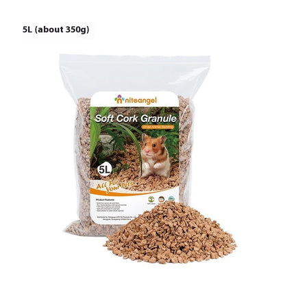 Oak Cork Digging Dust-free Bedding Hamster ##