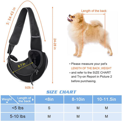 Outdoor Carrying Crossbody Pets Bag